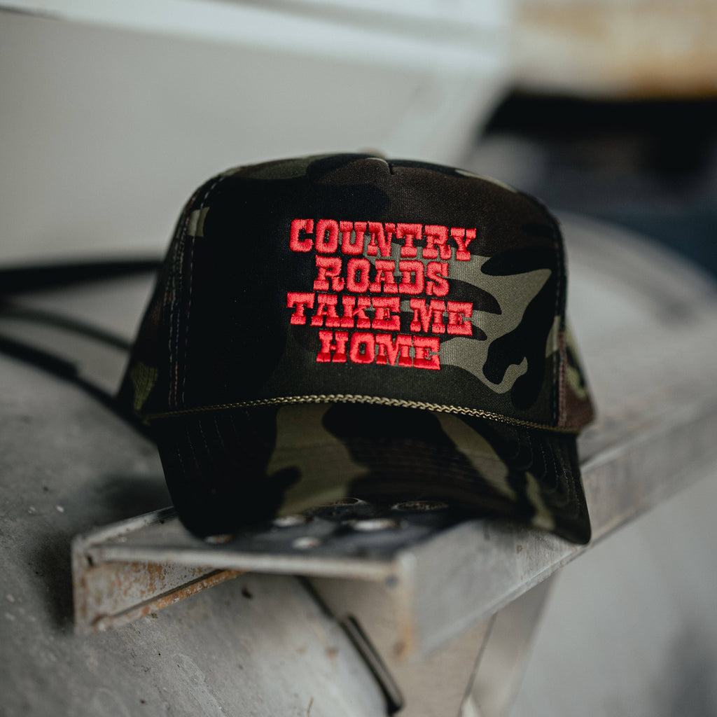 Country Roads Foam Trucker Hat
