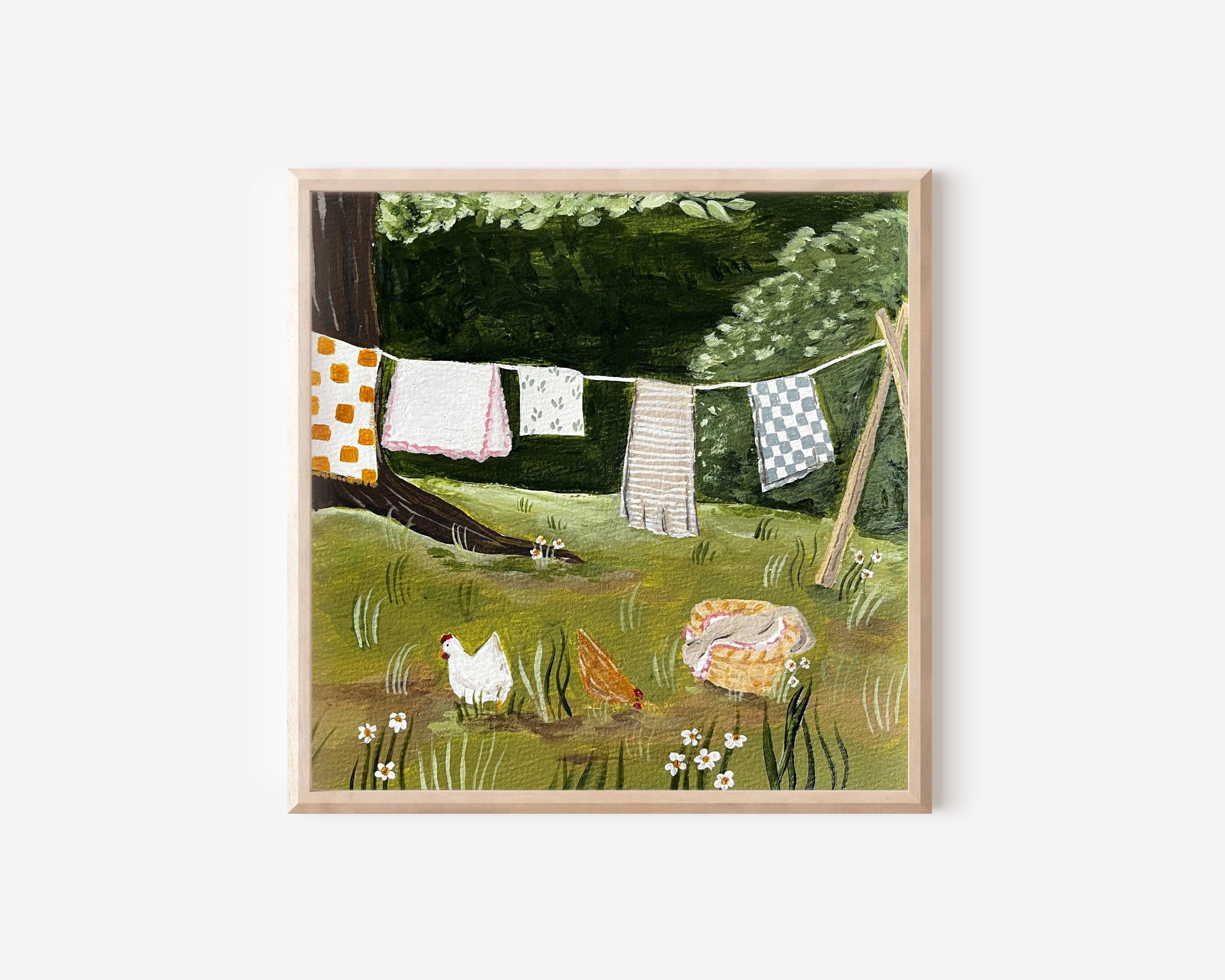 “Wash Day” Print