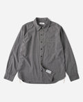 1930s Jaspé Workshirt - Dark Gray