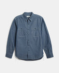 Military Chambray Workshirt - Blue