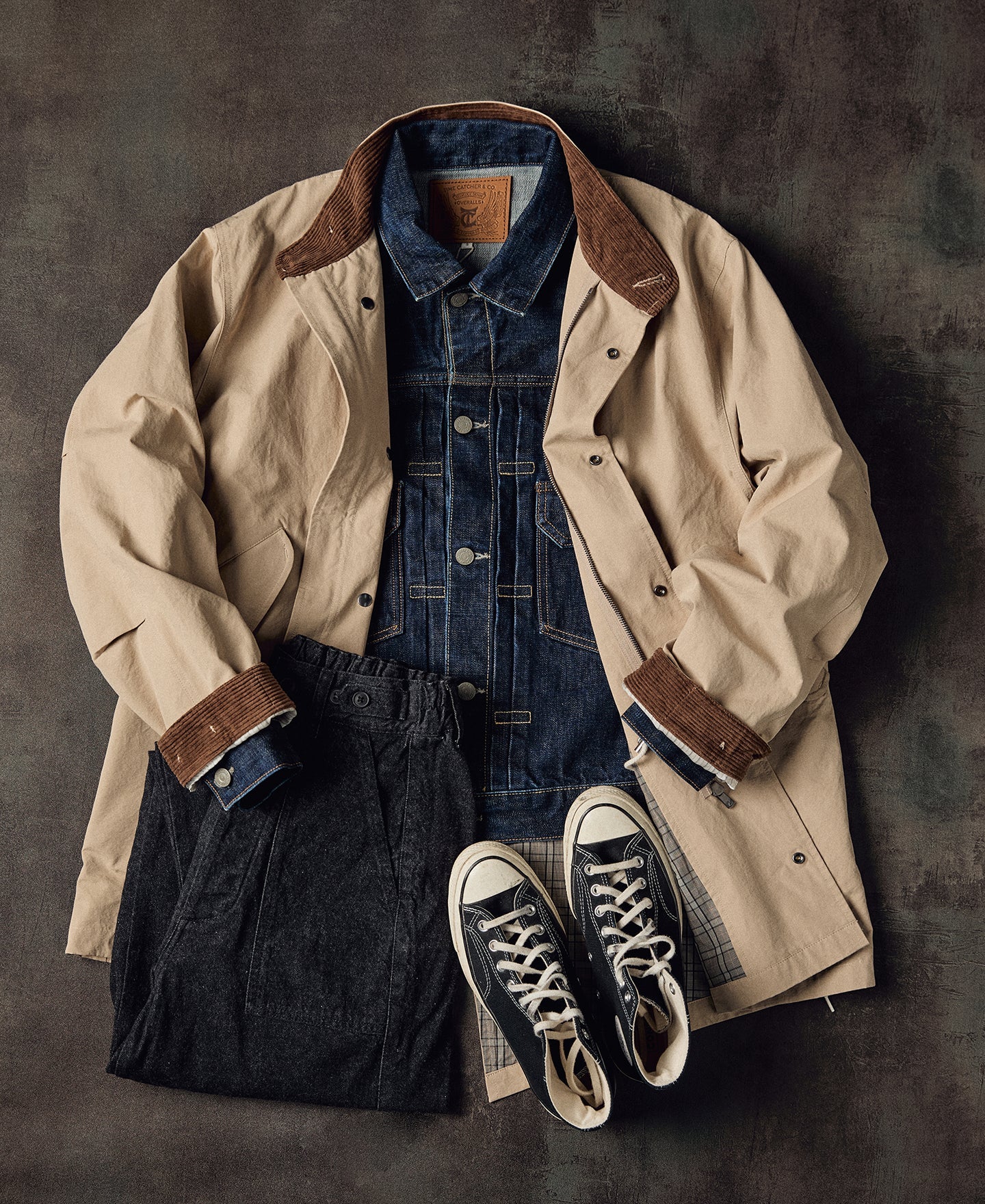 Modified M-65 Salt Shrinkage Cotton Poplin Parka