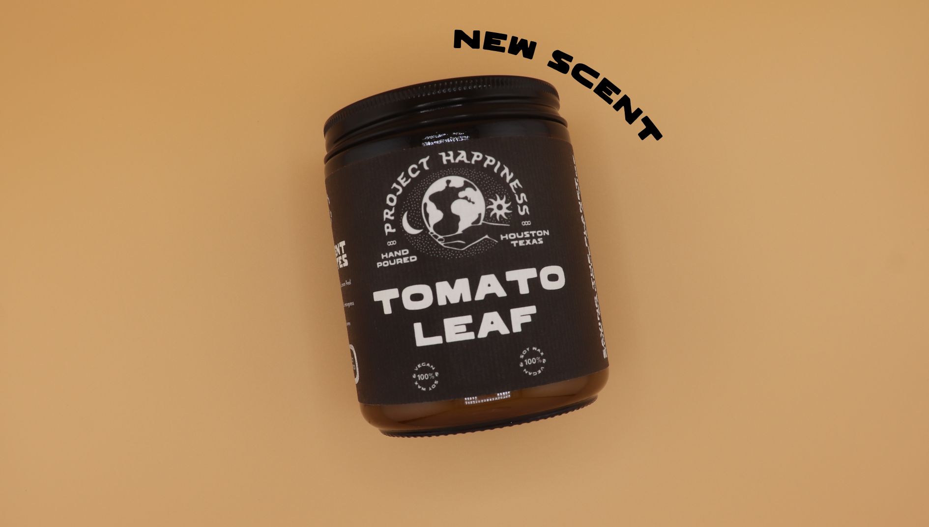 Tomato Leaf Soy Candle - 8oz | Spring Scent