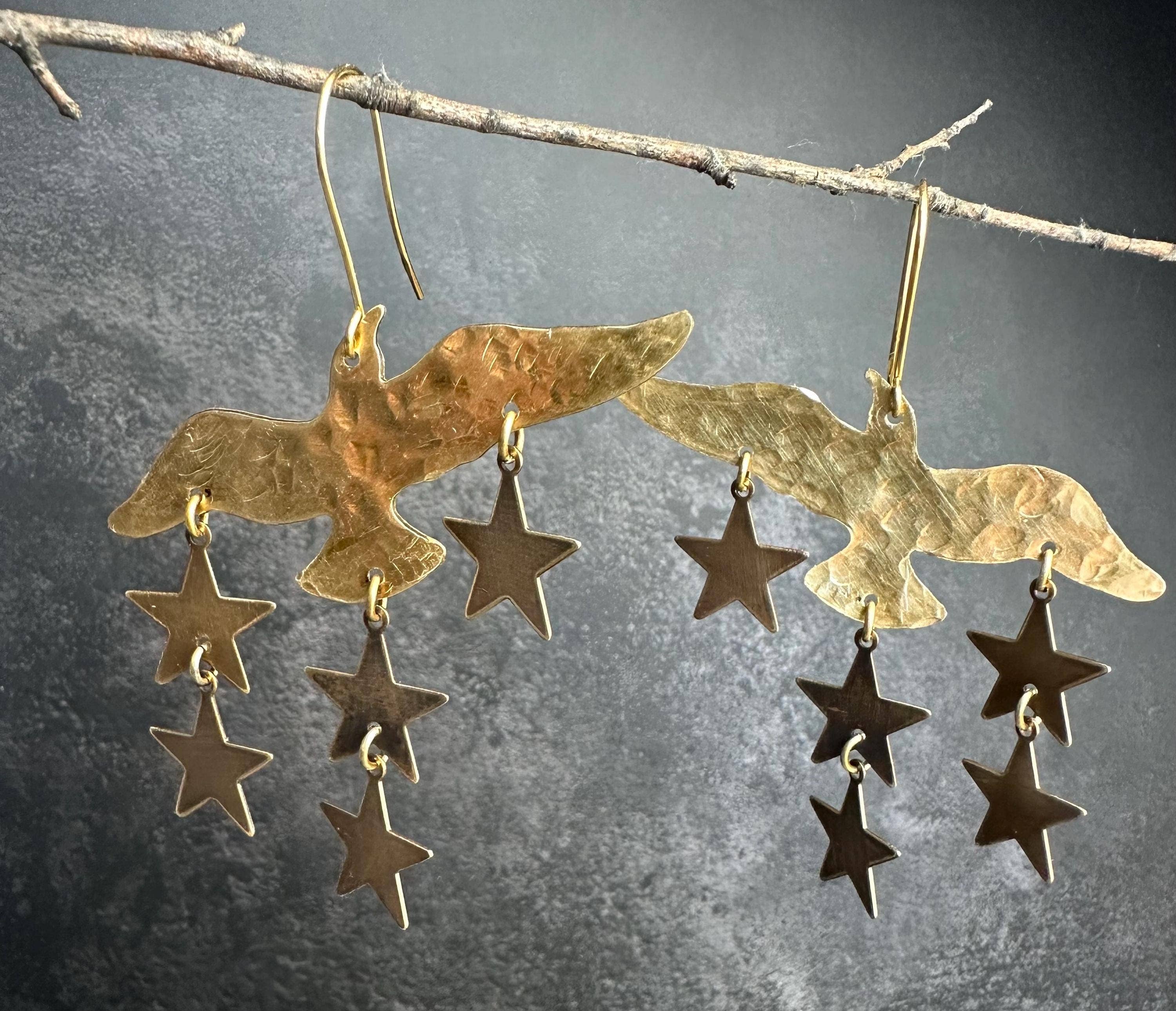 Starfall Bird Earrings