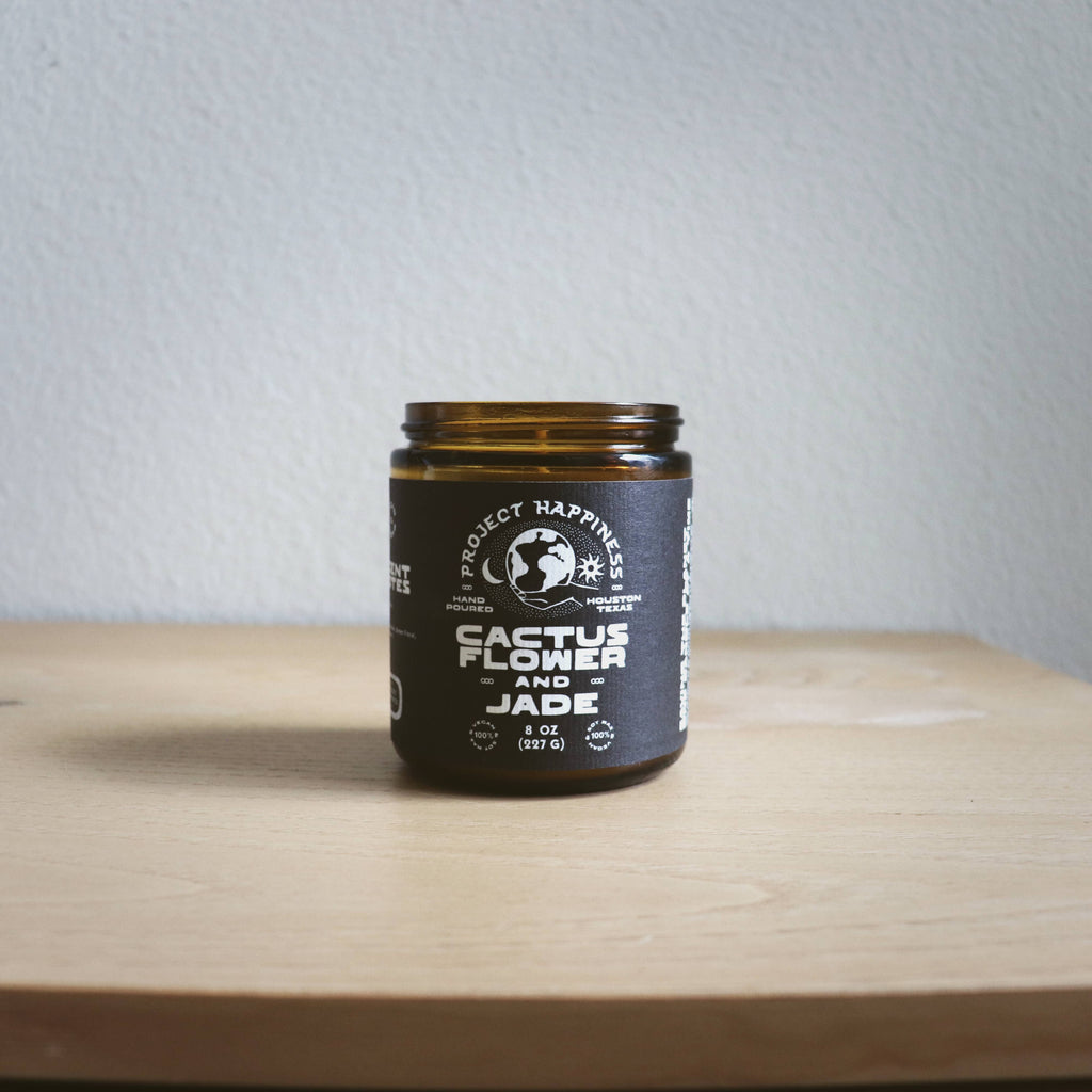 Cactus Flower and Jade Soy Candle - 8oz
