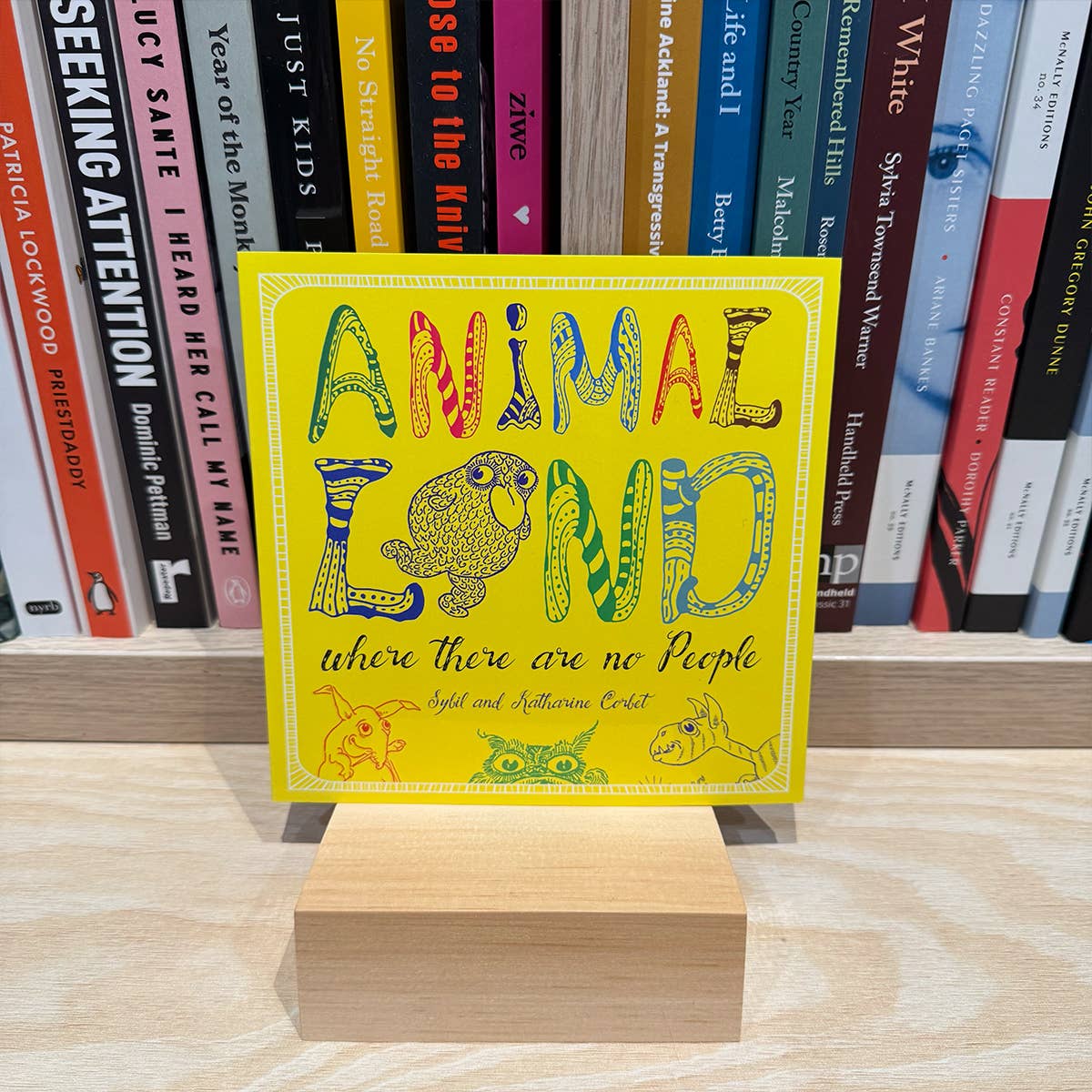Animal Land picture book from 1897 by 4-year-old and her mom