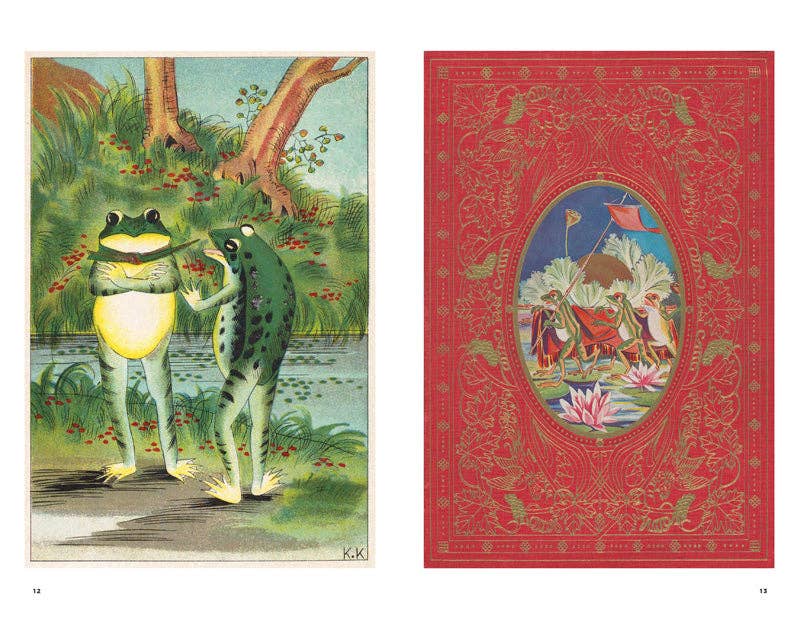 Anthropomorphic Japan - The Frogs - paperback book