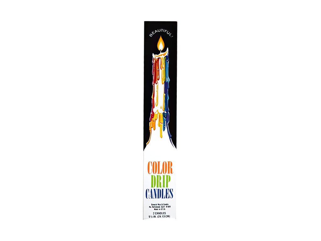 Color Drip Candles