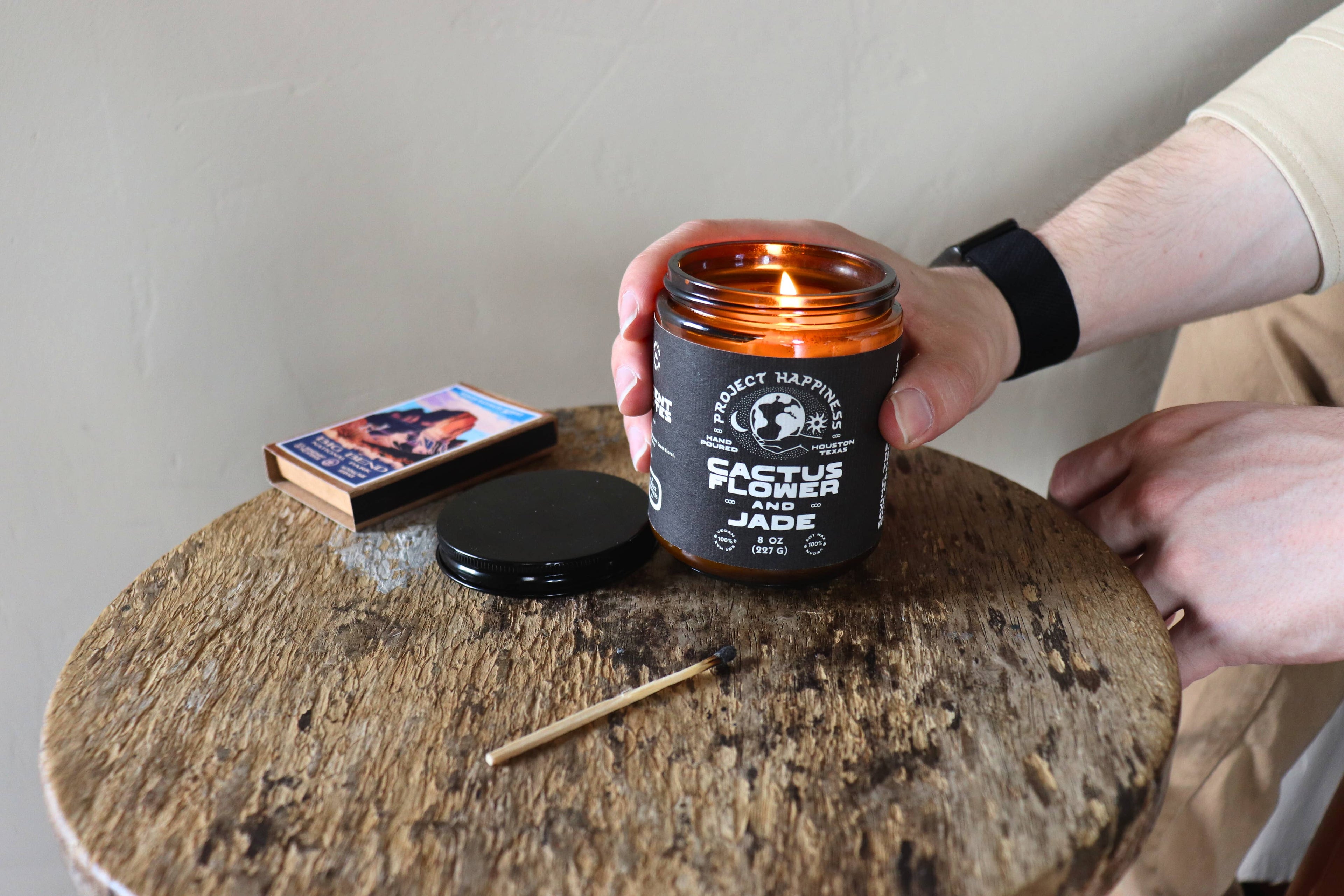 Cactus Flower and Jade Soy Candle - 8oz