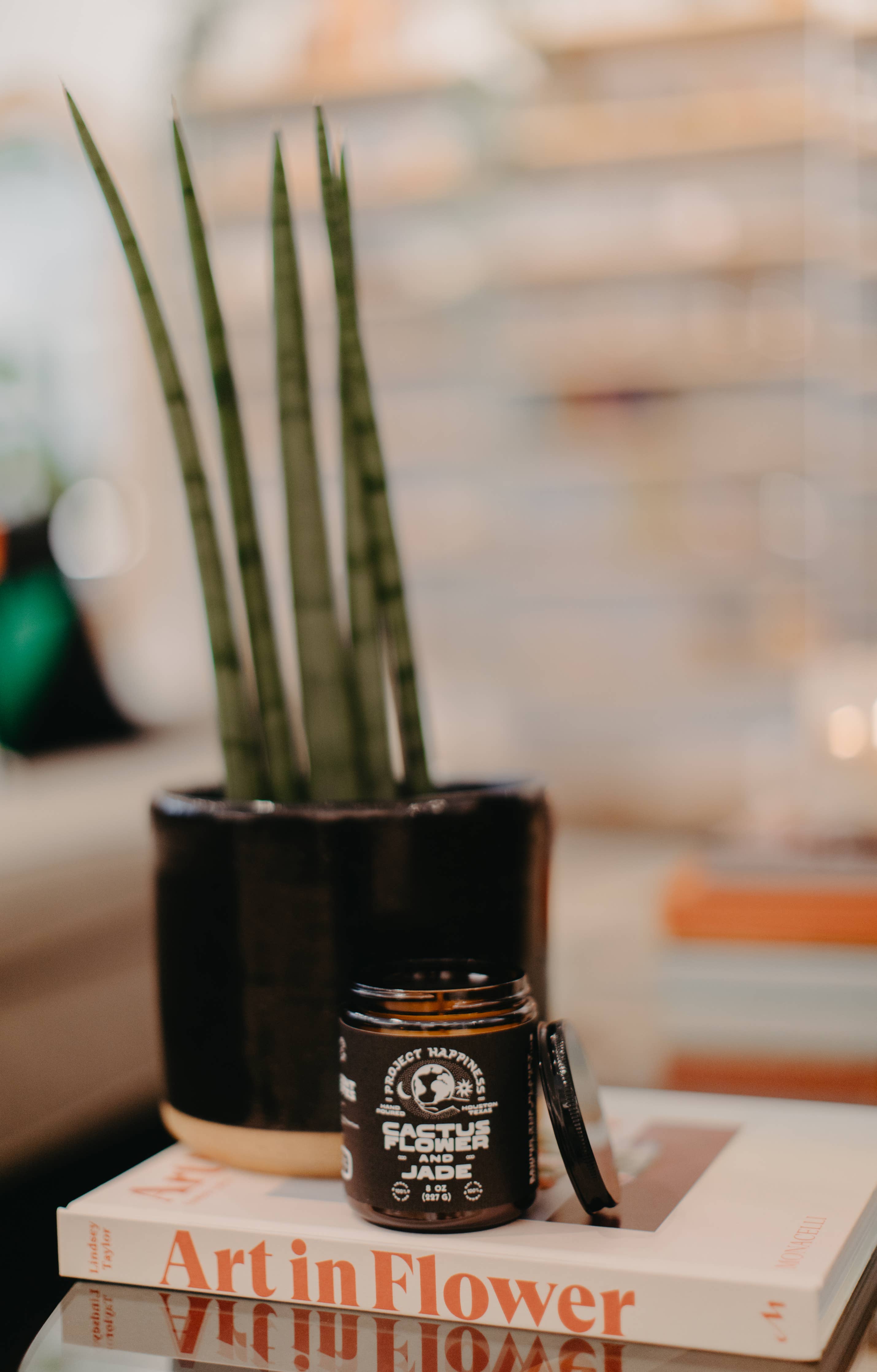 Cactus Flower and Jade Soy Candle - 8oz
