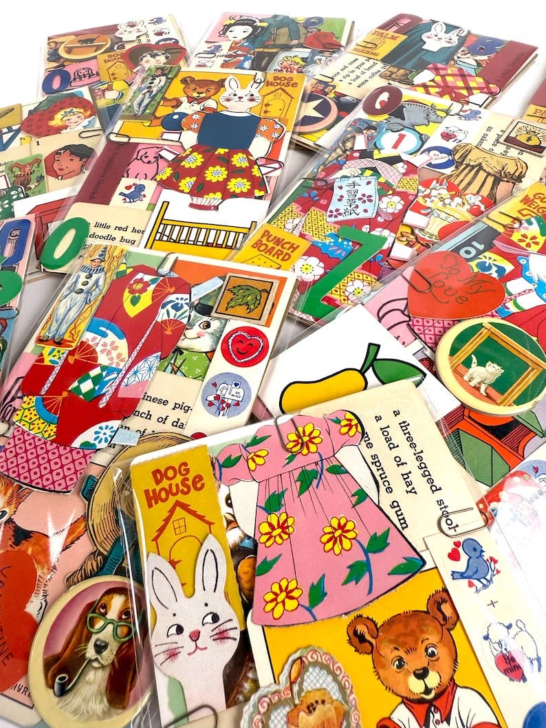 Vintage Ephemera Pack for Junk Journals & Collage
