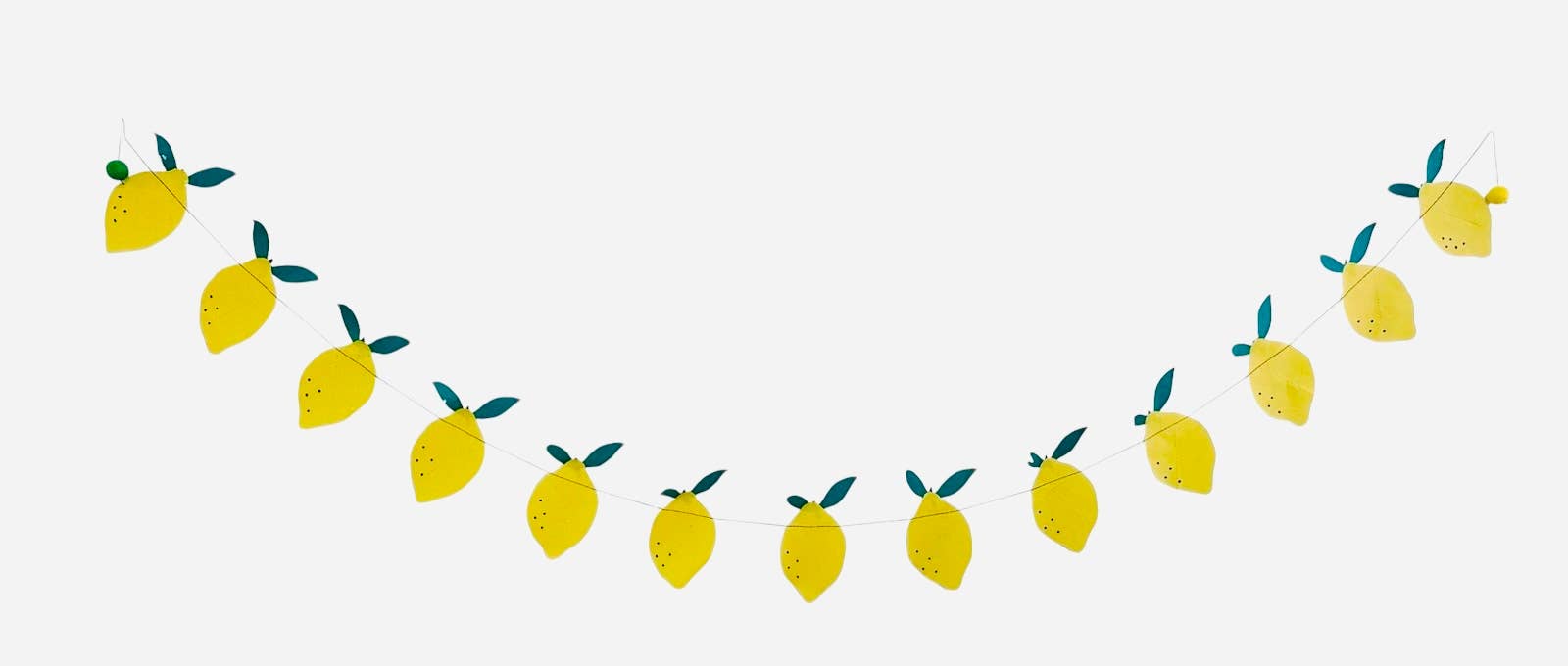 6ft Paper Garland, Lemons
