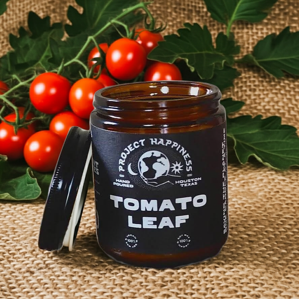 Tomato Leaf Soy Candle - 8oz | Spring Scent
