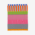 Pattern Patch Throw in Rainbow