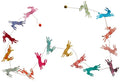 5ft  Paper Garland, Rabbit