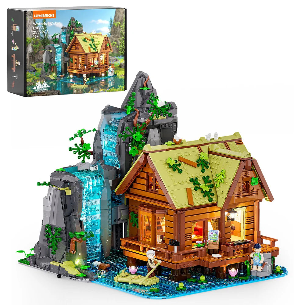 Lumibricks - Waterfall Cabin