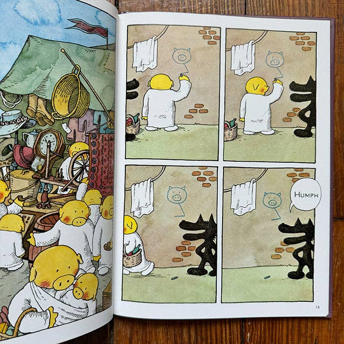 I Am a Wolf, After All - picture book classic, 1973 Japan