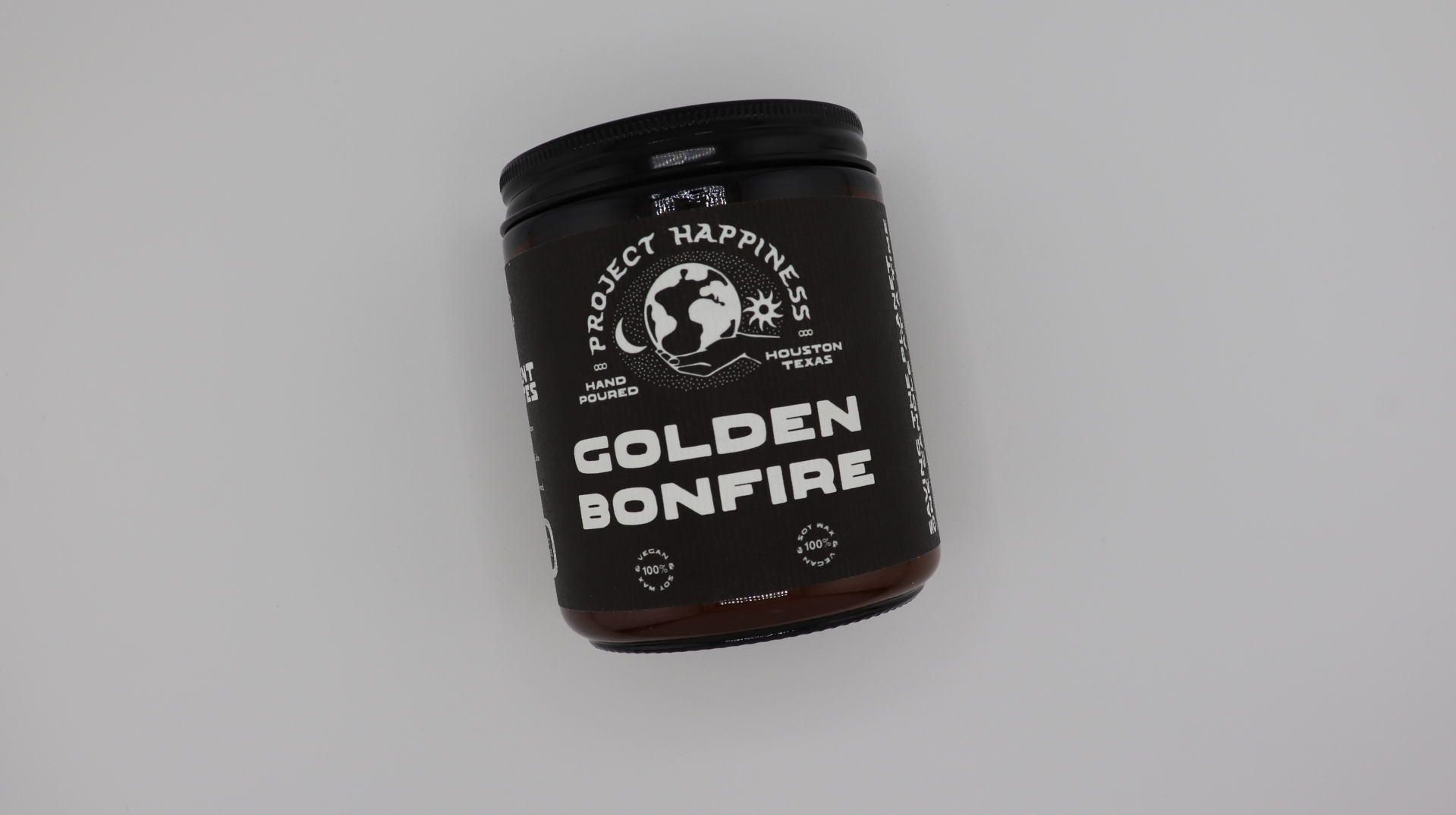 Golden Bonfire Soy Candle | Galentines Gift - 8oz