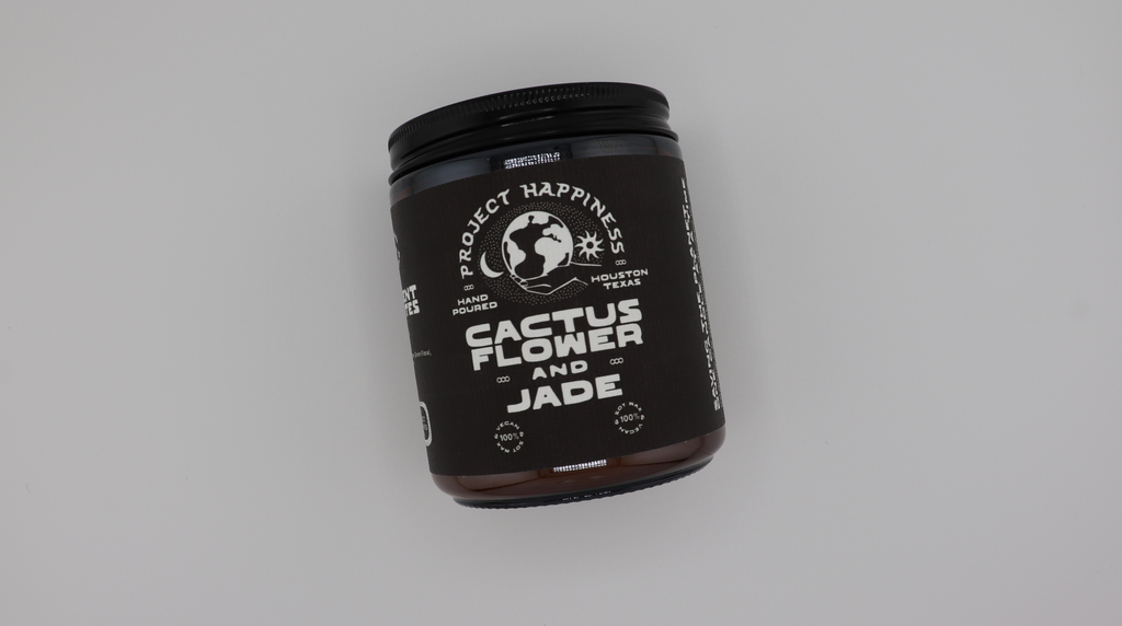 Cactus Flower and Jade Soy Candle - 8oz