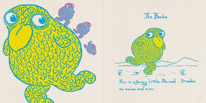 Animal Land picture book from 1897 by 4-year-old and her mom