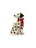 Hand-painted Dalmatian Claw Hair Clip | Eco-Friendly