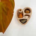 Mini Cement Heart of Inspiration - Sand