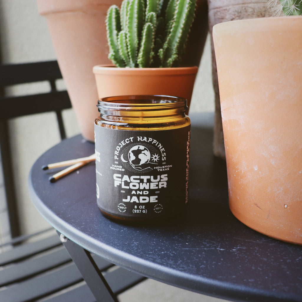 Cactus Flower and Jade Soy Candle - 8oz