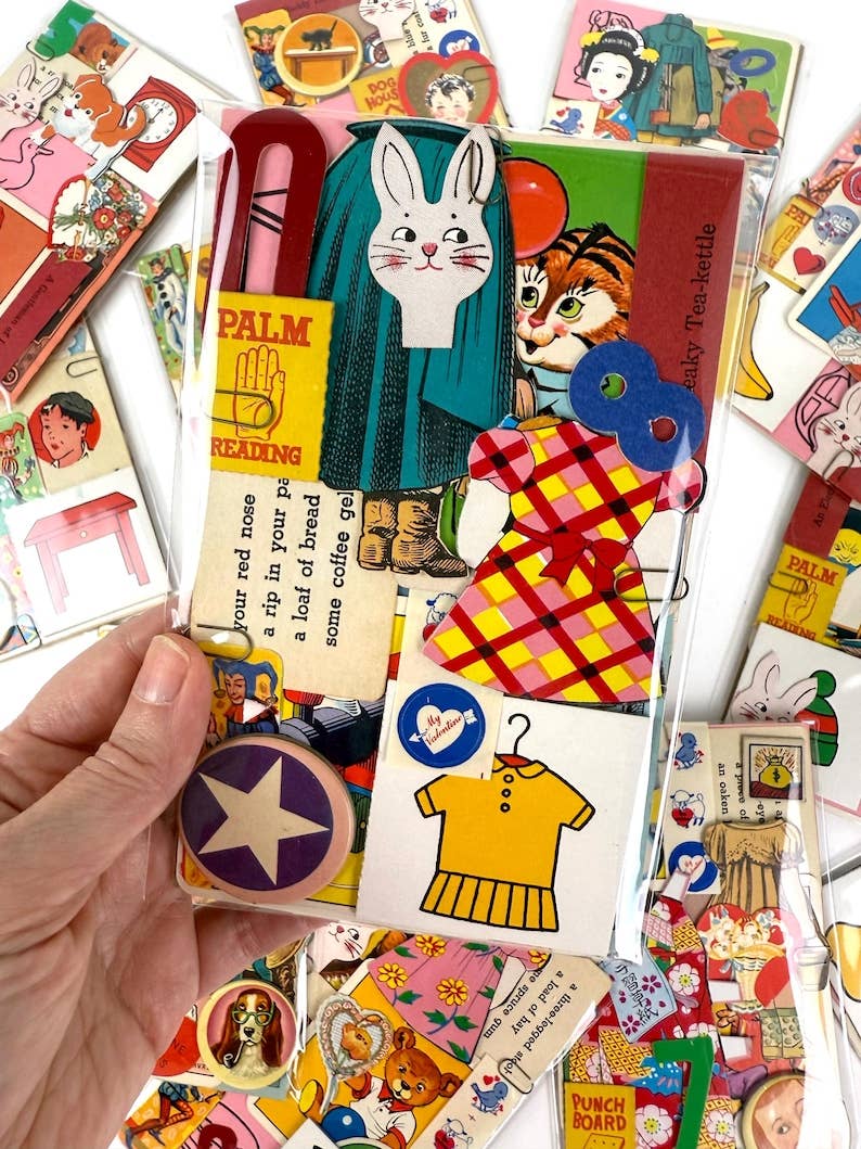 Vintage Ephemera Pack for Junk Journals & Collage