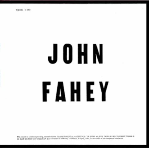 John Fahey - Blind Joe Death LP