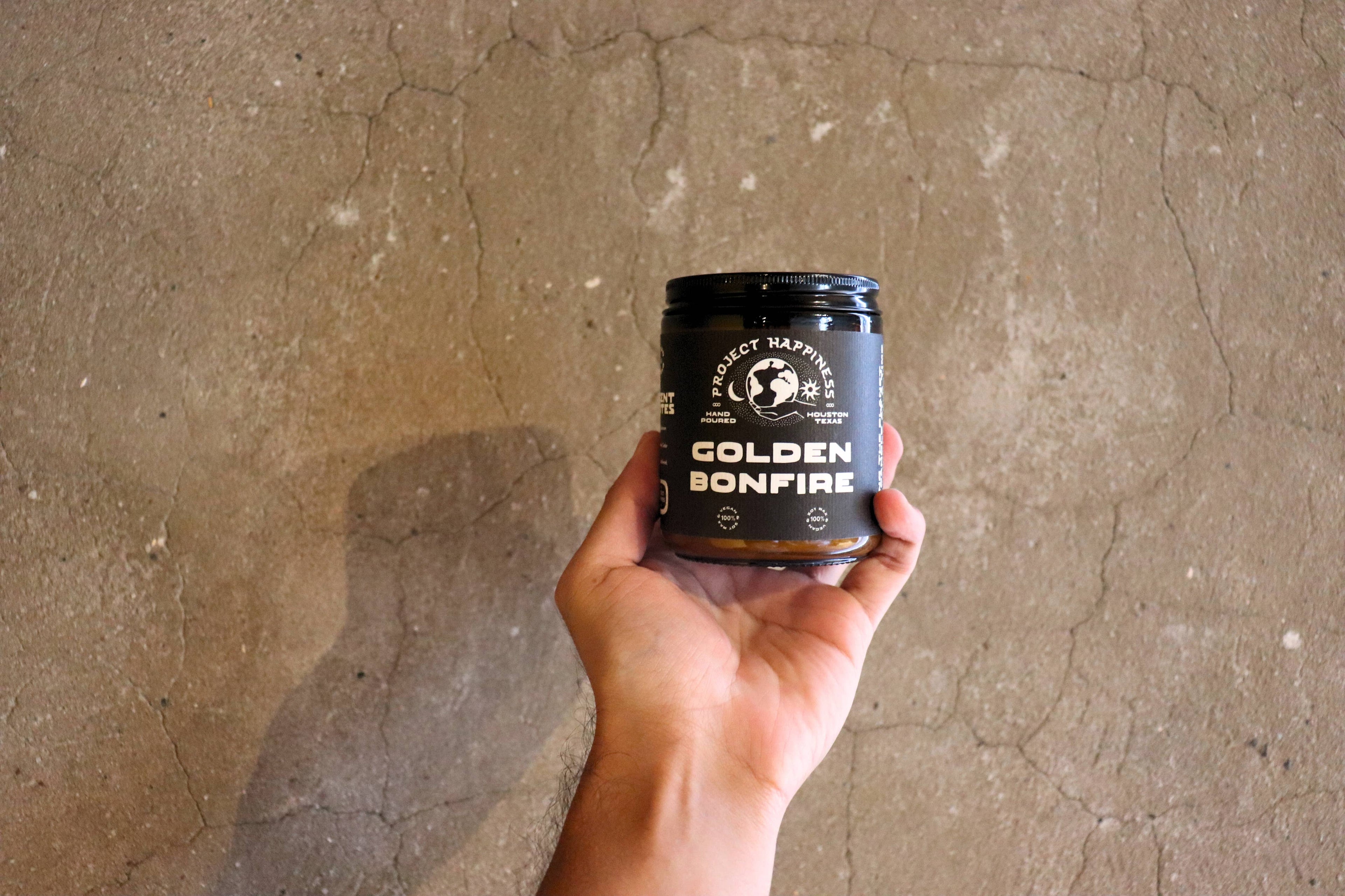 Golden Bonfire Soy Candle | Galentines Gift - 8oz