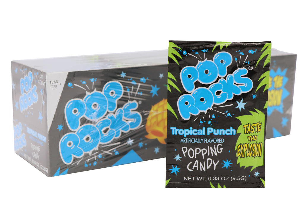 Pop Rocks, Tropical Punch, 0.33oz, 24Ct Case