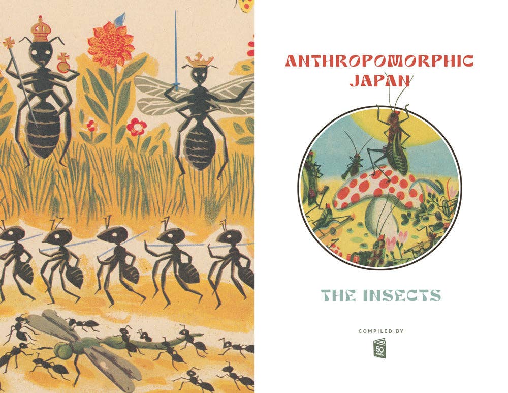 Anthropomorphic Japan - The Insects - paperback book