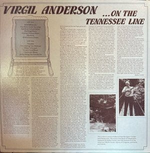 Virgil Anderson - ...On The Tennessee Line LP