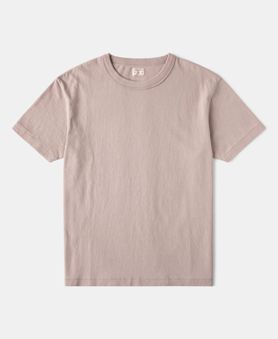 Lot 107R Cotton Tubular Crewneck T-Shirt - Pink