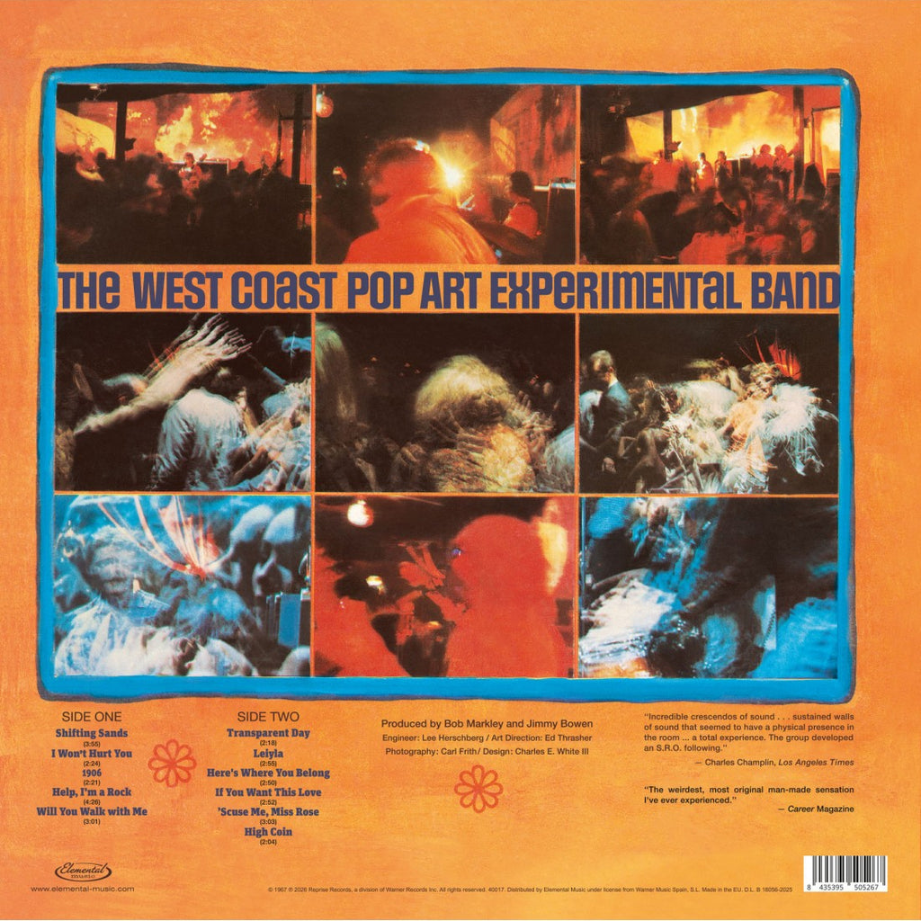 West Coast Pop Art Experimental Band - Part One LP